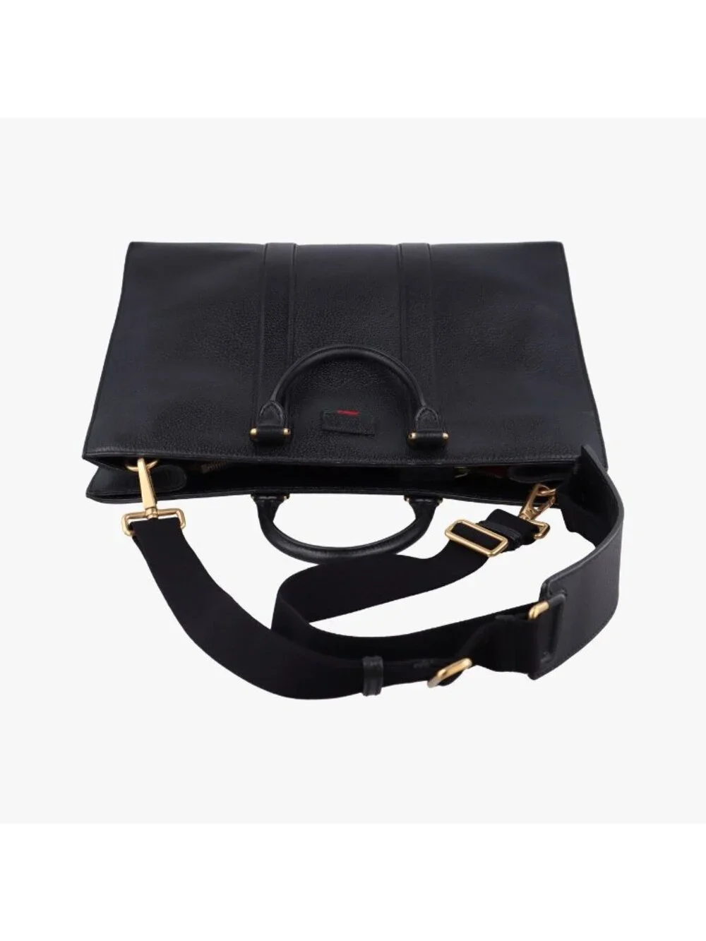 Gucci Sherry Black Leather